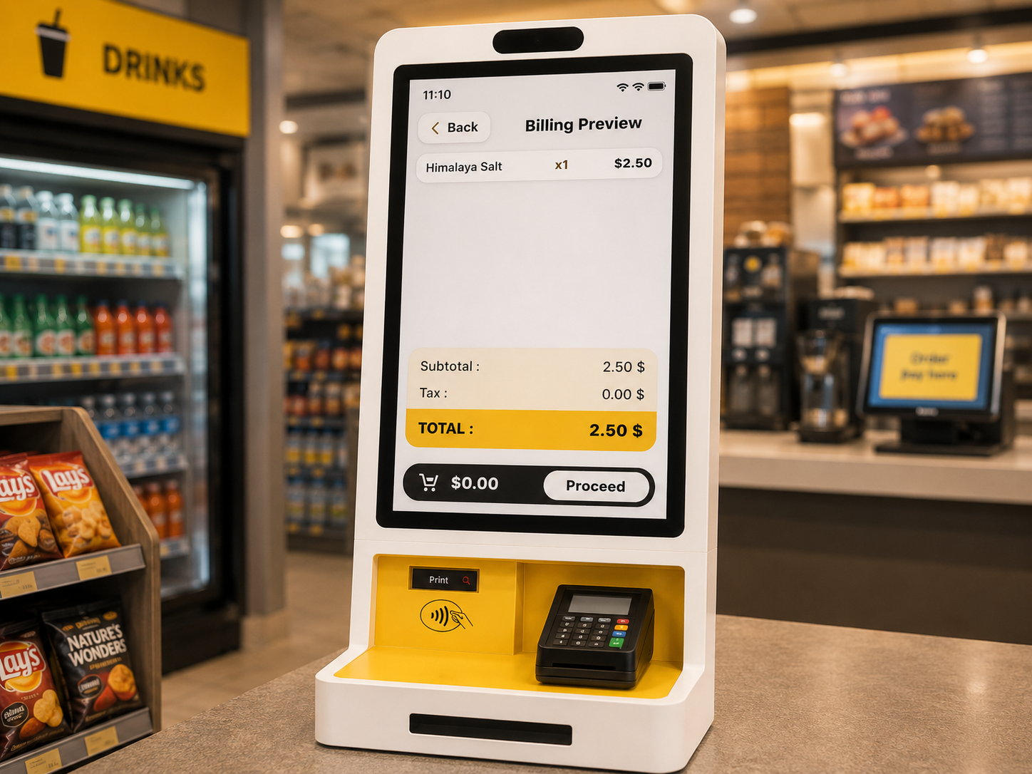 POS2U Retail Self Billing Screen 2